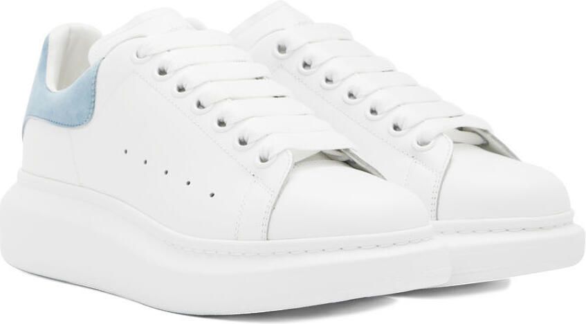 Alexander McQueen White Oversized Sneakers - Picture 2