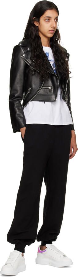 Alexander McQueen White Oversized Sneakers - Picture 4