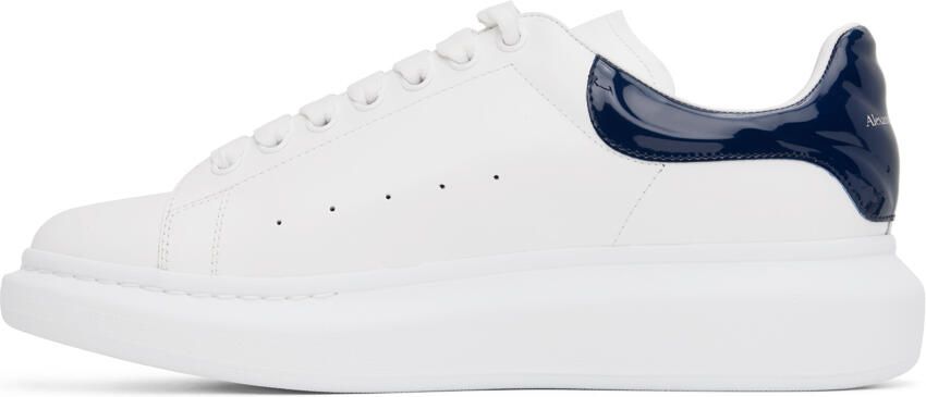 Alexander McQueen White Oversized Sneakers - Picture 3