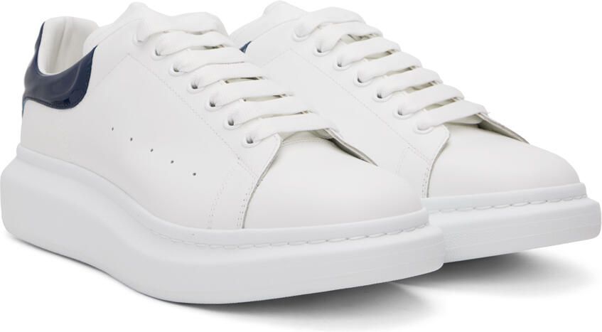 Alexander McQueen White Oversized Sneakers - Picture 2