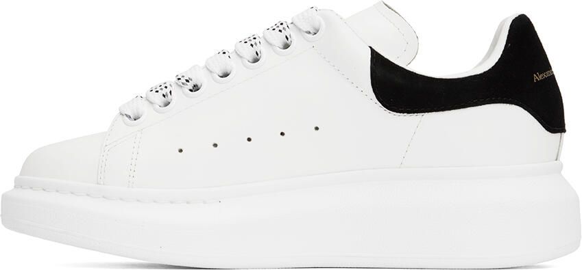 Alexander McQueen White Oversized Sneakers - Picture 3