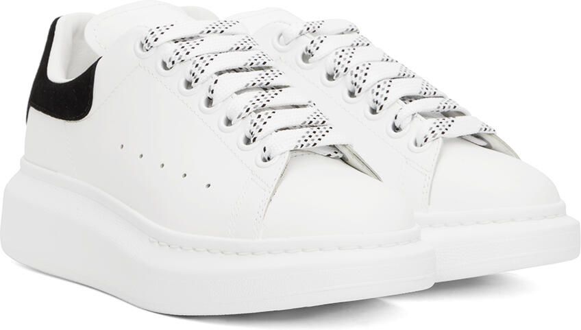 Alexander McQueen White Oversized Sneakers - Picture 2