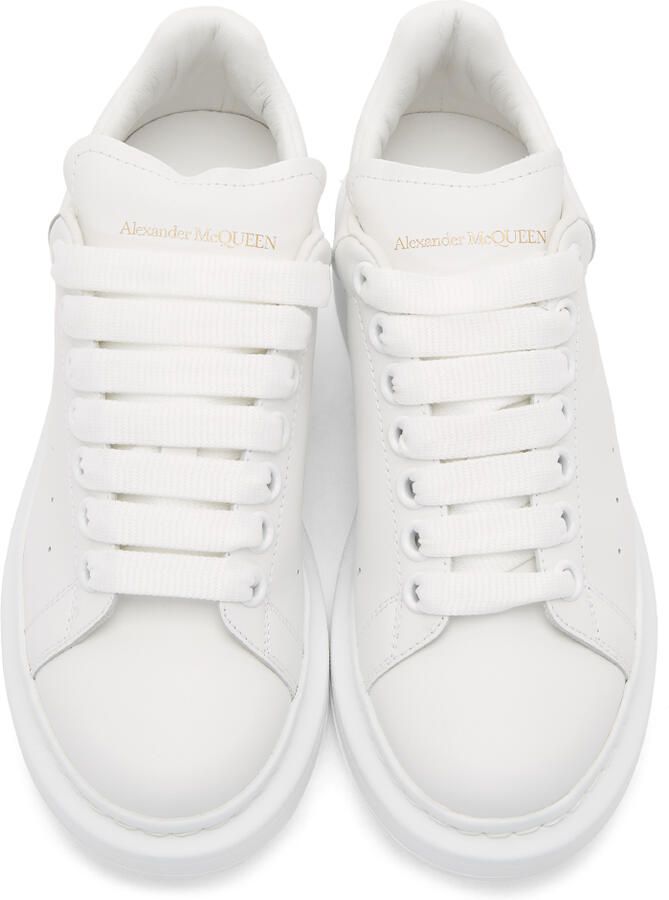 Alexander McQueen White Oversized Sneakers