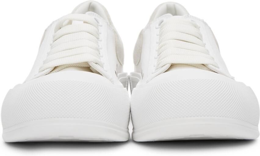 Alexander McQueen White Pimsoll Sneakers - Picture 3