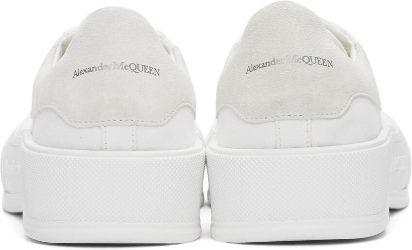 Alexander McQueen White Pimsoll Sneakers - Picture 2