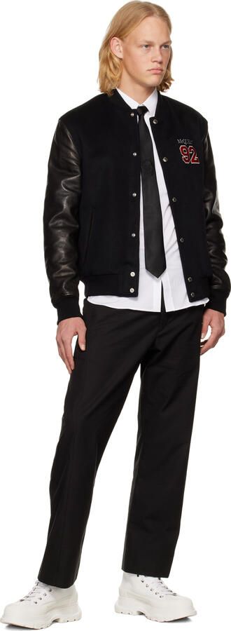 Alexander McQueen White Printed Sneakers - Picture 4