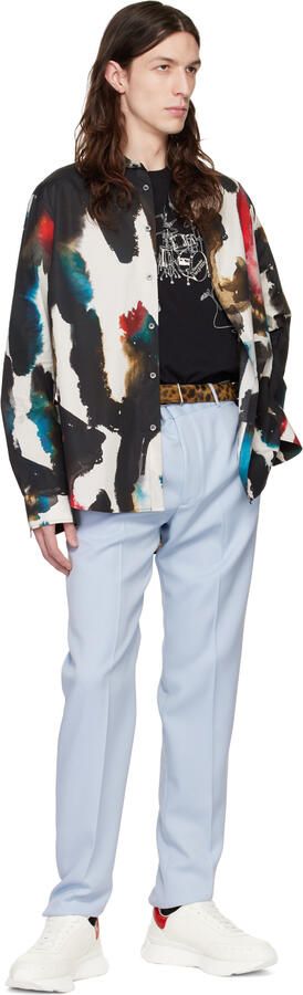 Alexander McQueen White Sprint Sneakers - Picture 4