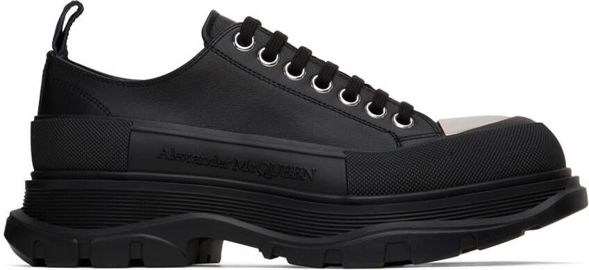 Alexander McQueen Black Boxer Dog Sneakers - Picture 5