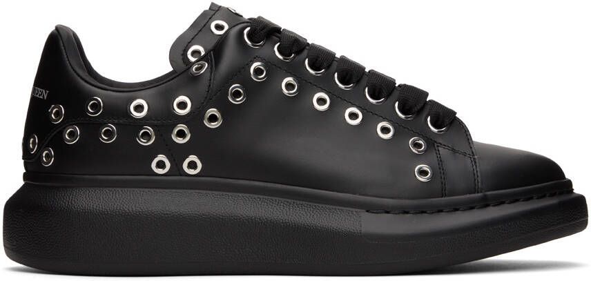 Alexander McQueen Black Larry Sneakers - Picture 5