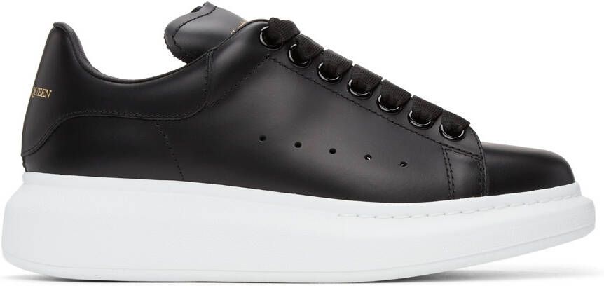 Alexander McQueen Black Oversized Sneakers