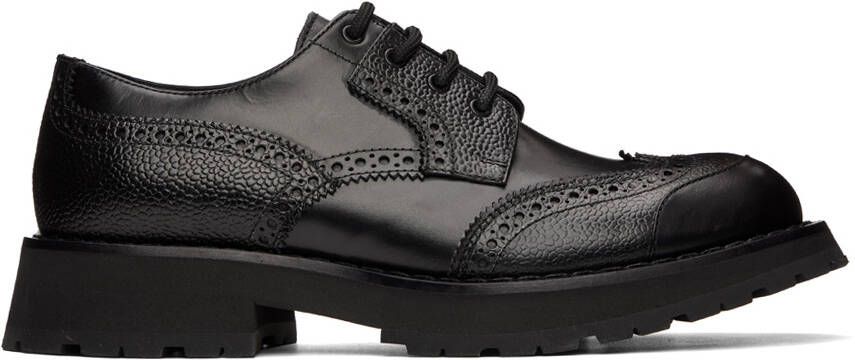 Alexander McQueen Black Punk Worker Derbys