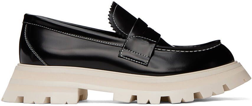 Alexander McQueen Black Wander Loafers