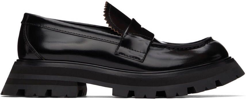 Alexander McQueen Black Wander Loafers - Picture 5