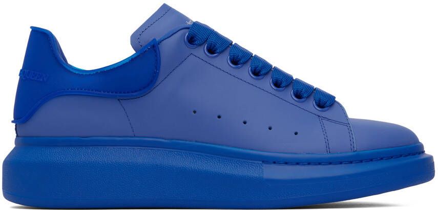 Alexander McQueen Blue Oversized Sneakers - Picture 5