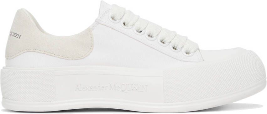 Alexander McQueen Deck Lace Plimsoll Sneakers - Picture 5