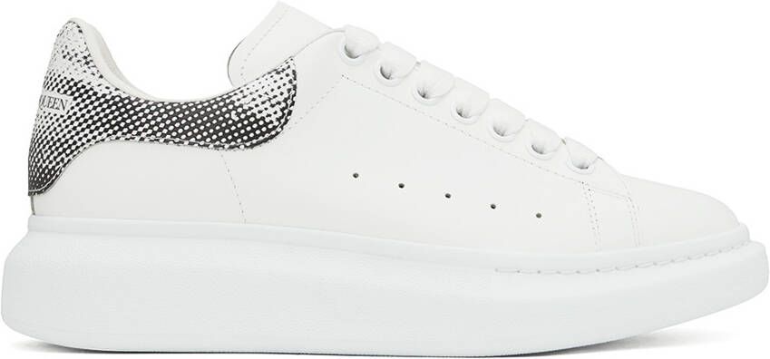 Alexander McQueen White Oversized Sneakers - Picture 5
