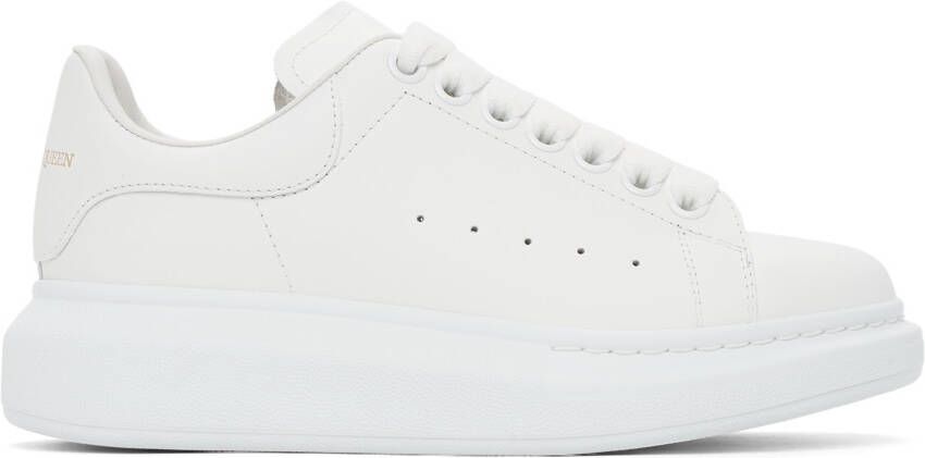 Alexander McQueen White Oversized Sneakers