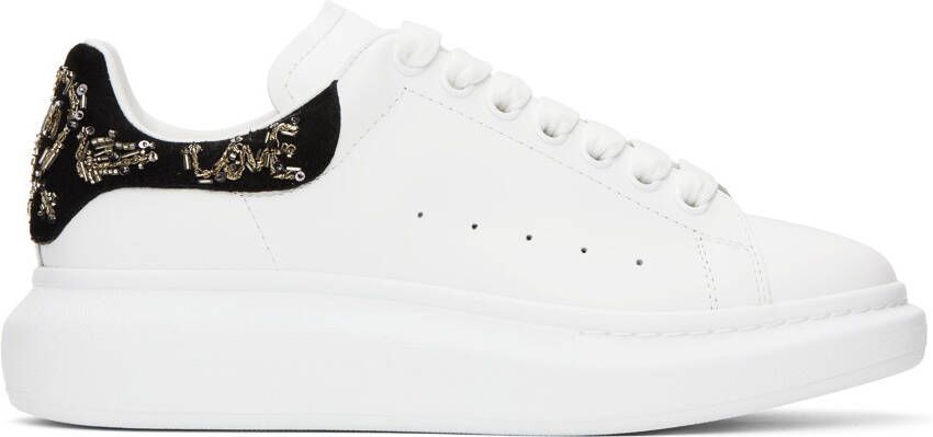 Alexander McQueen White Oversized Sneakers