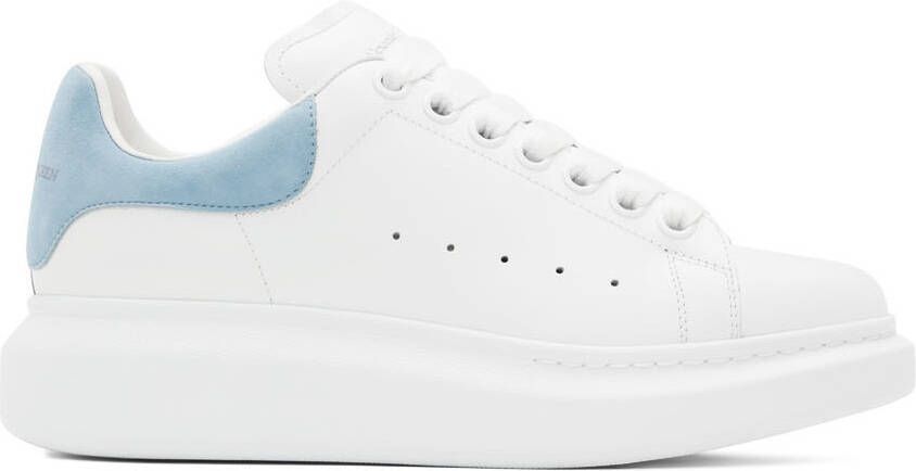 Alexander McQueen White Oversized Sneakers - Picture 5