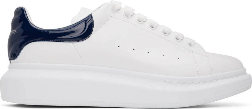 Alexander McQueen White Oversized Sneakers - Picture 4