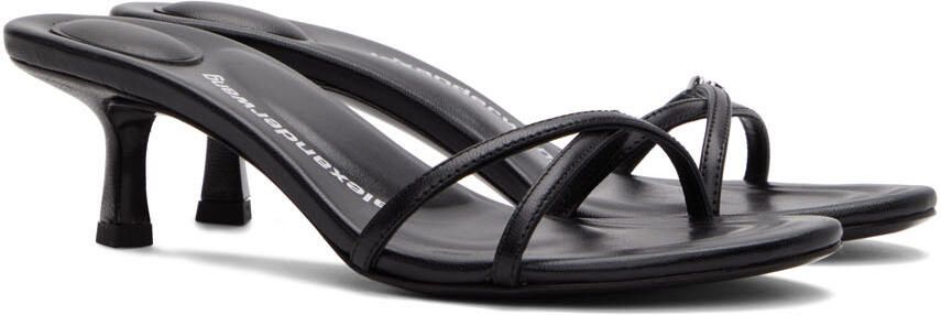 Alexander Wang Black Dahlia Heeled Sandals - Picture 2