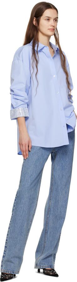 Alexander Wang Black Delphine 105 Crystal Heels - Picture 4