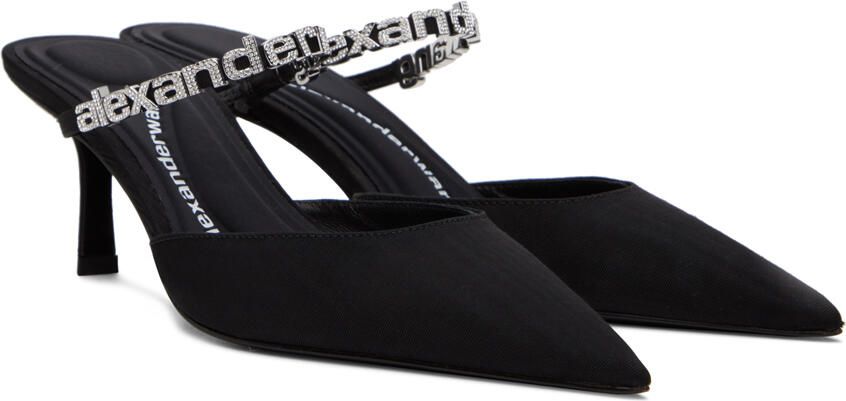 Alexander Wang Black Delphine 65 Mules - Picture 2