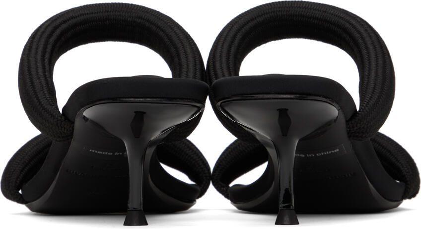 Alexander Wang Black Jessie Heeled Sandals
