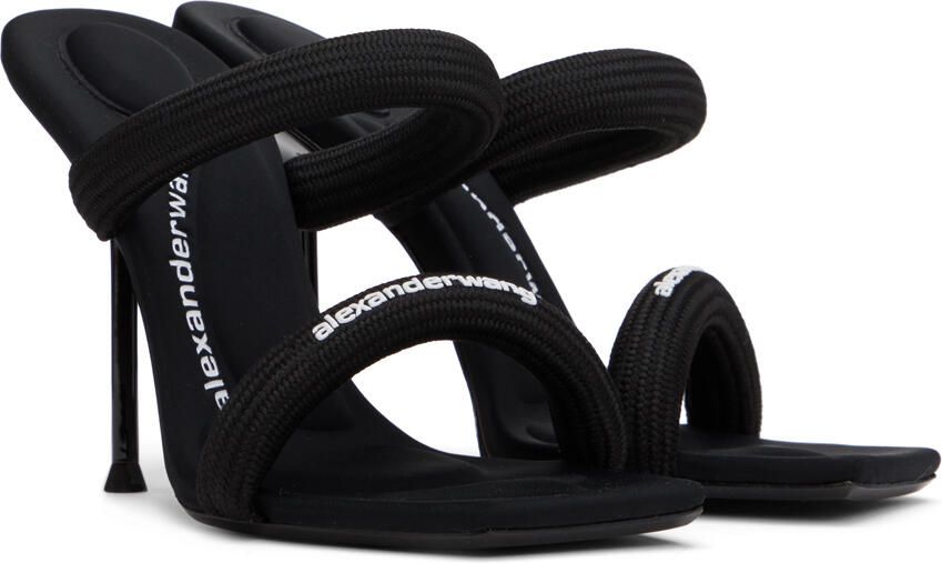 Alexander Wang Black Julie Heeled Sandals - Picture 2