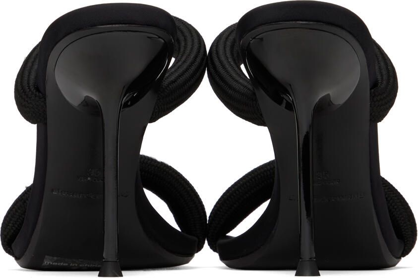Alexander Wang Black Julie Heeled Sandals