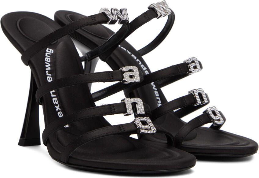 Alexander Wang Black Nala 105 Heeled Sandals - Picture 2