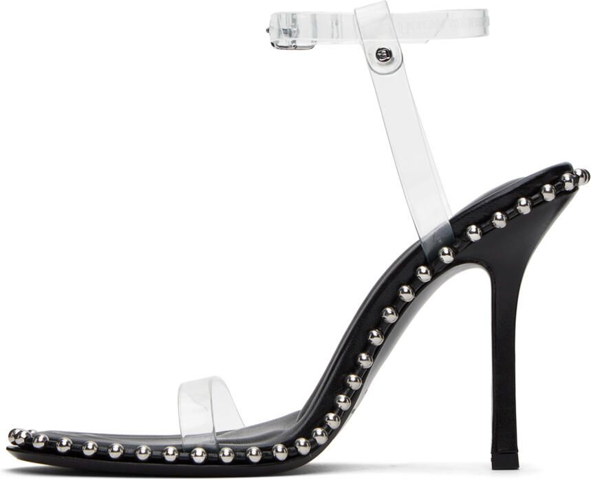 Alexander Wang Black Nova 105 Heeled Sandals - Picture 3