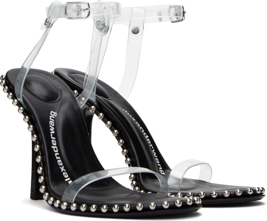 Alexander Wang Black Nova 105 Heeled Sandals - Picture 2