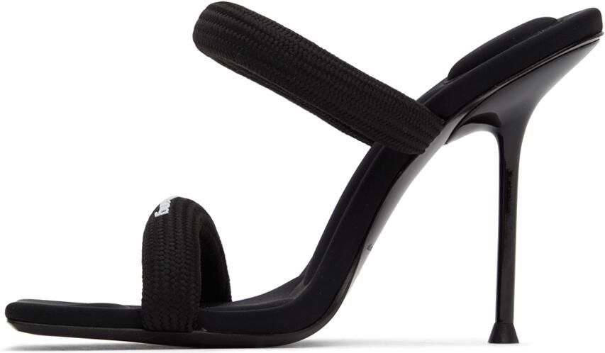 Alexander Wang Black Padded Julie Heeled Sandals - Picture 2