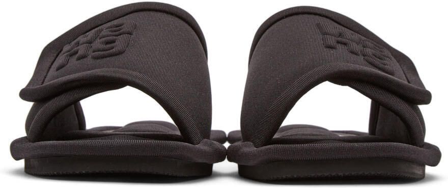 Alexander Wang Black Padded Lana Slippers - Picture 3