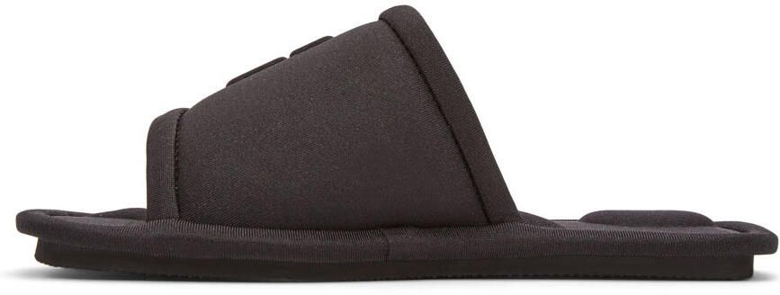 Alexander Wang Black Padded Lana Slippers - Picture 4