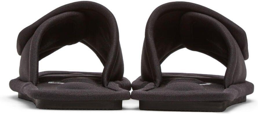Alexander Wang Black Padded Lana Slippers - Picture 2