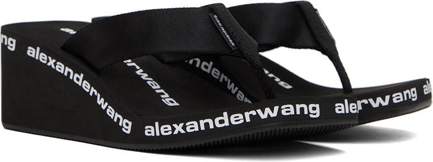 Alexander Wang Black Wedge Sandals - Picture 2