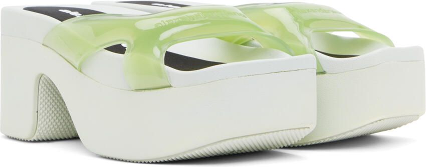 Alexander Wang Gray AW Sport Heeled Sandals - Picture 2