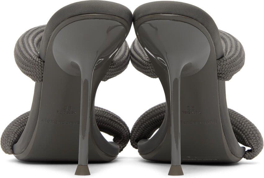 Alexander Wang Gray Julie Tubular Sandal