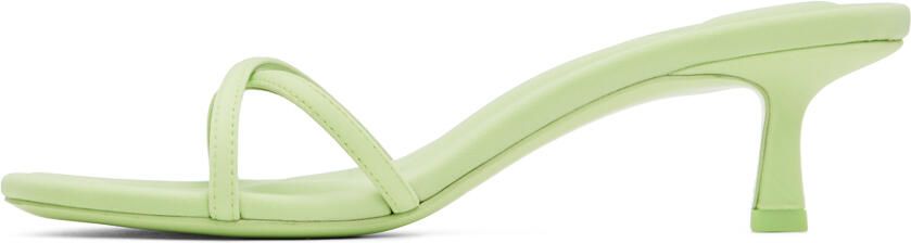 Alexander Wang Green Dahlia 50 Heeled Sandal - Picture 4