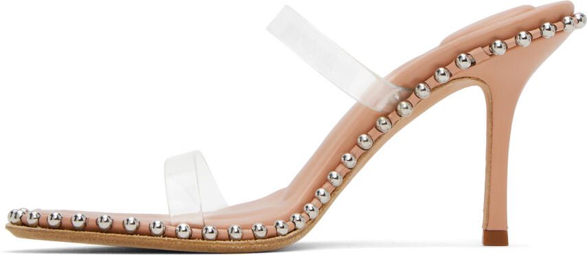 Alexander Wang Pink Nova 85 Heeled Sandals - Picture 3