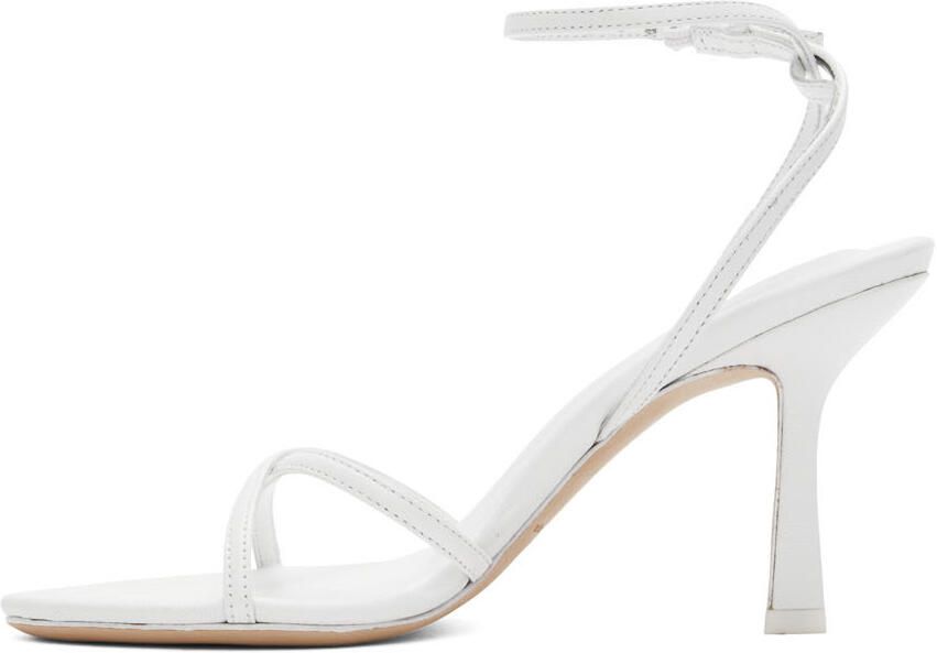 Alexander Wang White Dahlia 85 Heeled Sandals - Picture 3