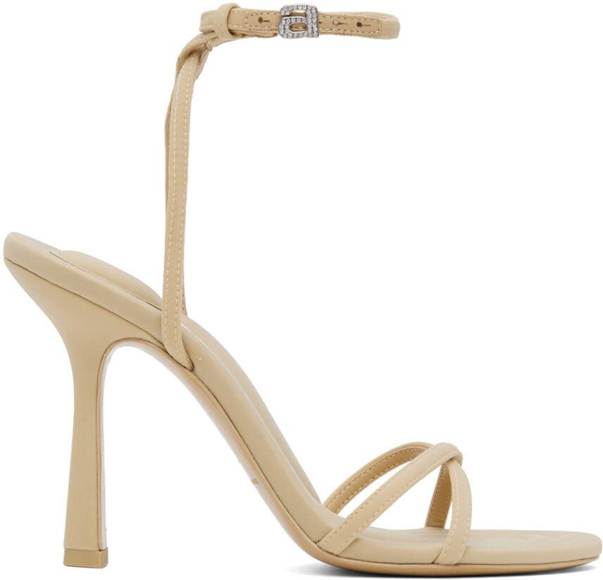 Alexander Wang Beige Dahlia 105 Heeled Sandals