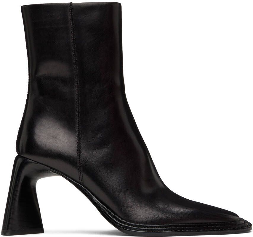 Alexander Wang Black Booker 85 Ankle Boots