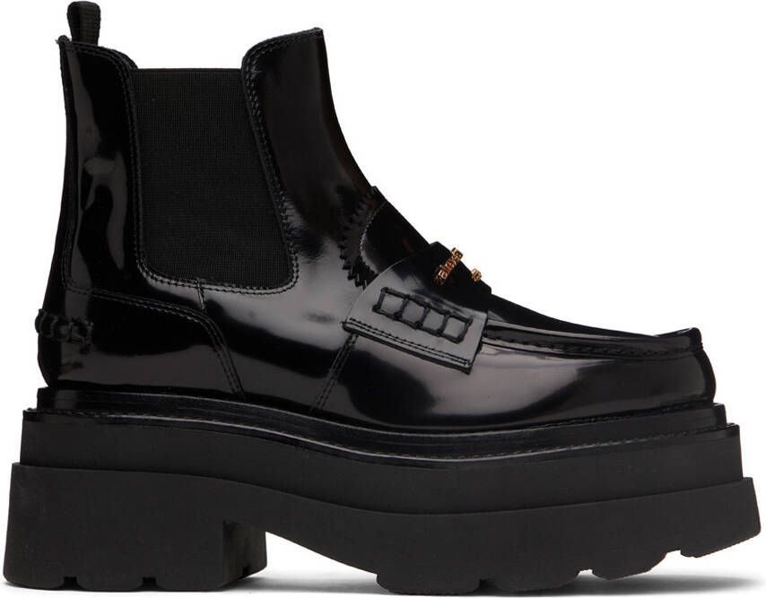 Alexander Wang Black Carter Ankle Boots