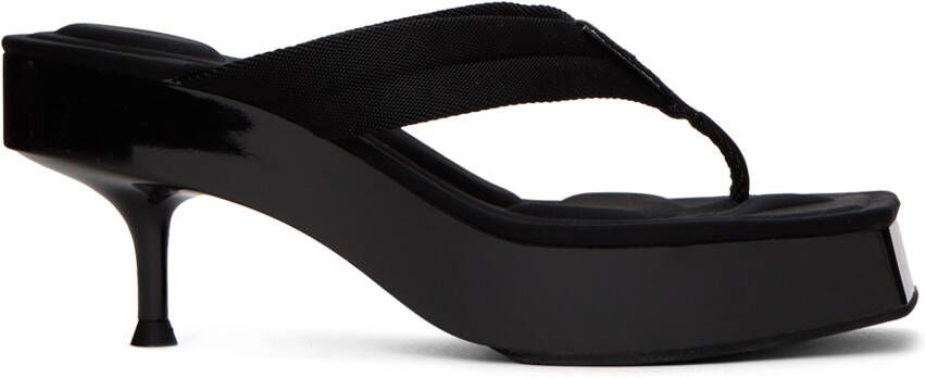 Alexander Wang Black Jessie Heeled Sandals