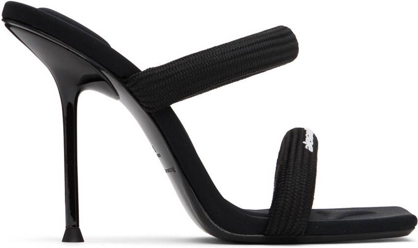 Alexander Wang Black Julie Heeled Sandals - Picture 5