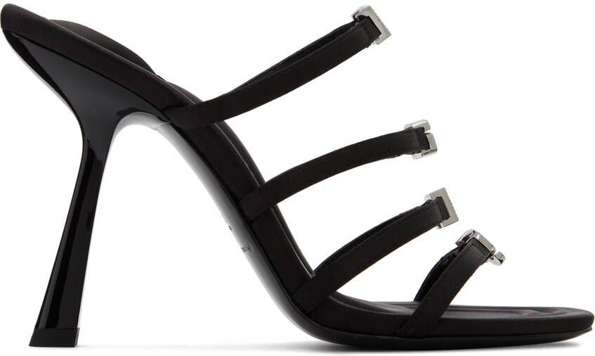 Alexander Wang Black Nala 105 Heeled Sandals - Picture 5