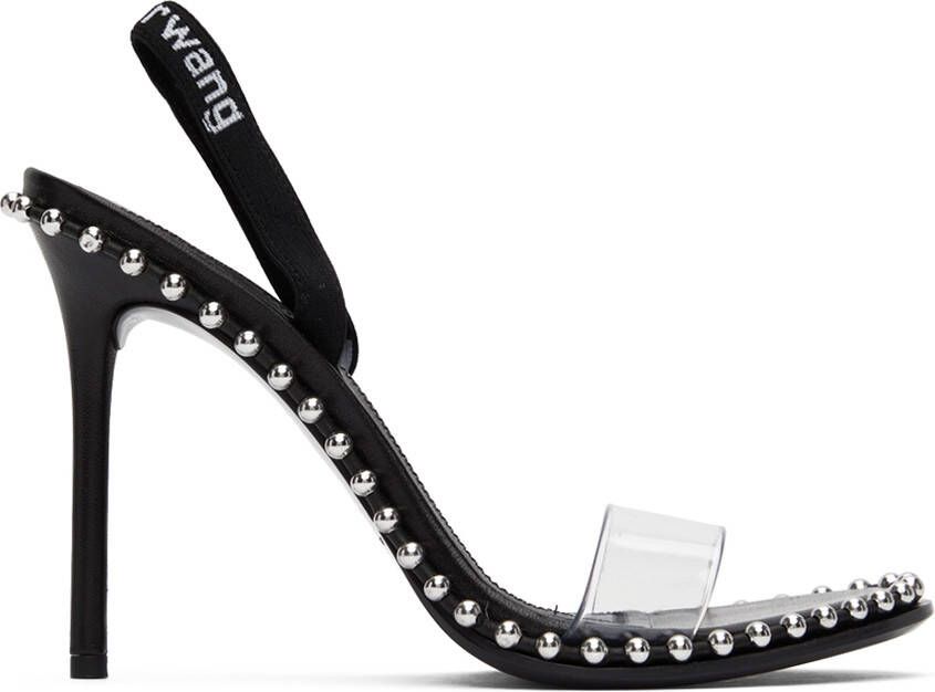 Alexander Wang Black Nova Heeled Sandals - Picture 4